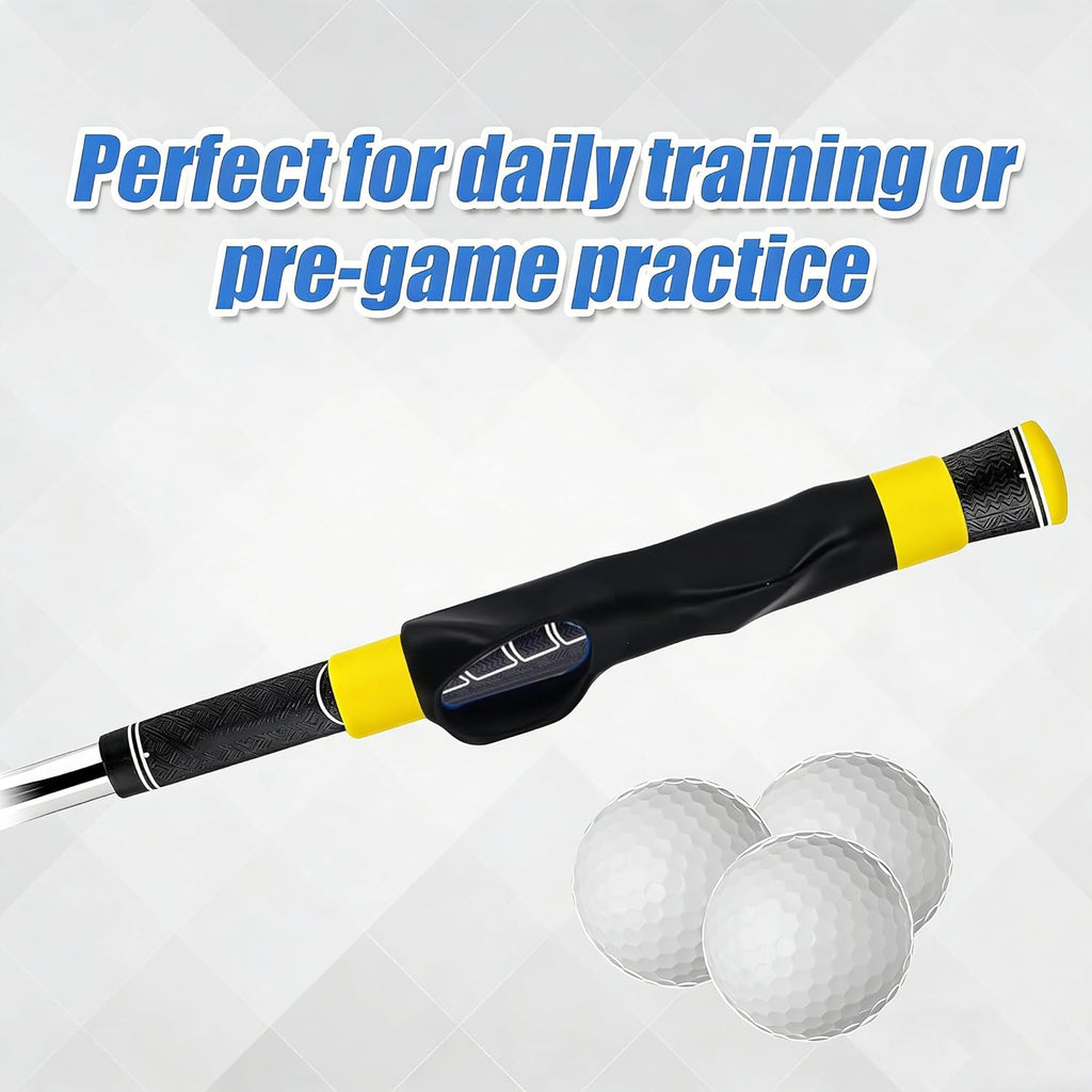 Golf Grip Trainer, Right Hand Golf Accessories, Grip Training, Indoor/Outdoor Golf Training Aid, Enhances Swing Power & Precision, Trains Grip Skills, Suitable for Beginners & Experienced Golfers